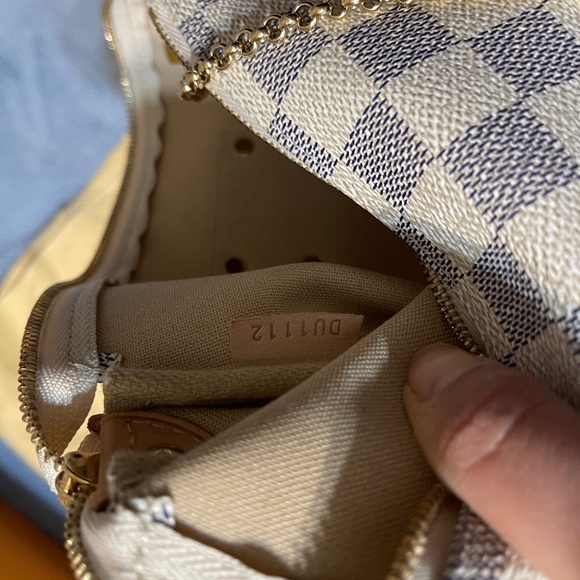 ❌SOLD❌Louis Vuitton Eva clutch Azur - Picture 4 of 12